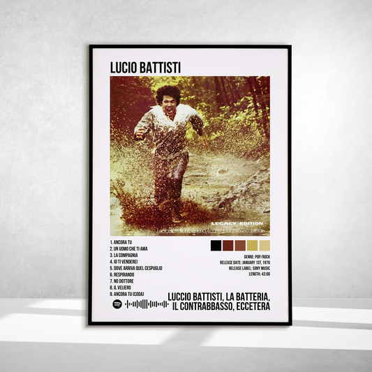 Lucio Battisti, la batteria, il contrabbasso, eccetera