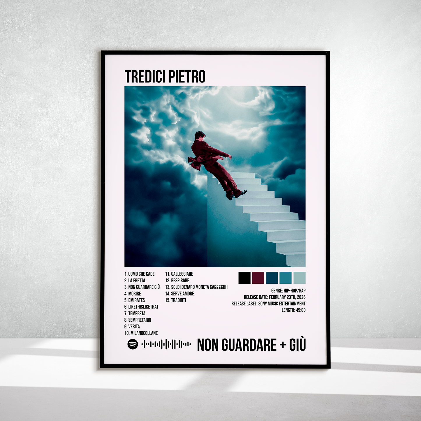NON GUARDARE + GIÙ
