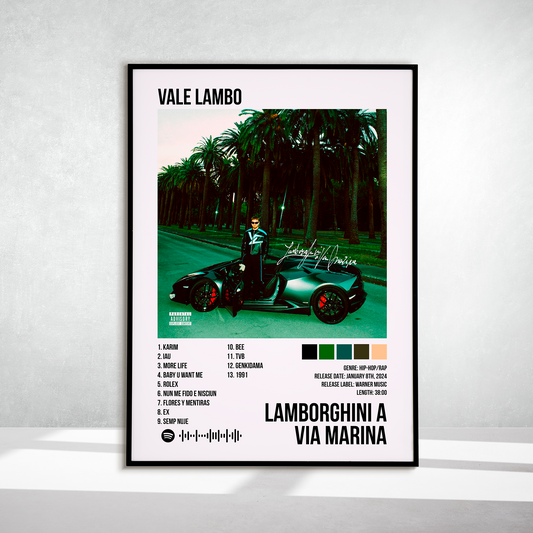 Lamborghini a Via Marina